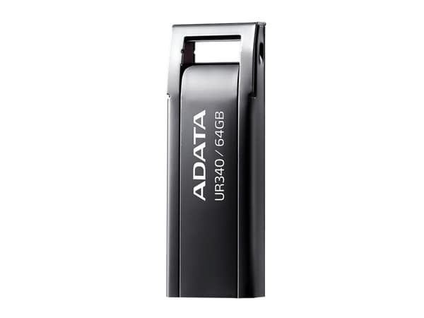 ADATA UR340 - USB-minnepinne - 64 GB - USB 3.2 Gen 1 - sortering