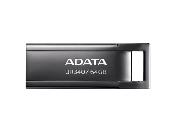 ADATA UR340 - USB-minnepinne - 64 GB - USB 3.2 Gen 1 - sortering