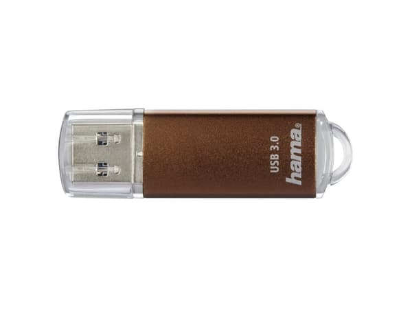 Hama Laeta 256GB, 256 GB, USB Type-A, 3.2 Gen 1 (3.1 Gen 1), 40 MB/s, Keps, Brun