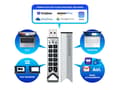 Miniatyrbild 2 av 4: iStorage CloudAshur, 256 GB, USB Typ-A, 3.2 Gen 1 (3.1 Gen 1), Extern, 37 g, Sølv