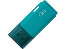 KIOXIA TransMemory U202 - USB-flashstasjon - 64 GB - USB 2.0 - lys blå