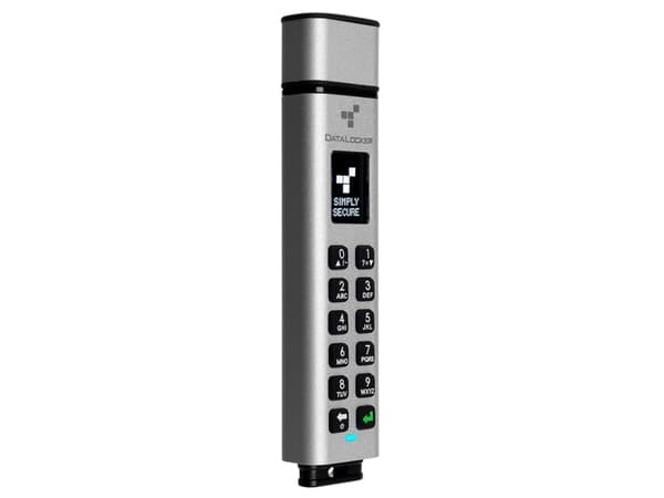 DataLocker Sentry K350 - USB-flashstasjon - kryptert - 64 GB - TAA-samsvar