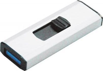 Q-CONNECT KF16368, 8 GB, USB A-tyyppi, 3.2 Gen 1 (3.1 Gen 1), Liuku, Musta, Valkoinen