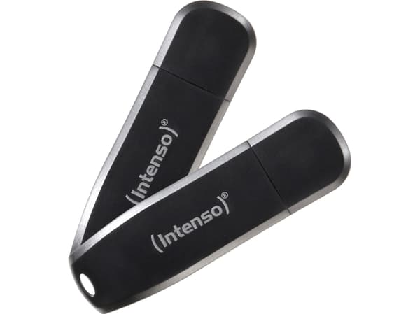 Intenso 3533494, 64 GB, USB Type-A, 3.2 Gen 1 (3.1 Gen 1), 70 MB/s, Keps, Svart