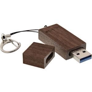 InLine - USB-minne - 8GB - USB3.0 - Valnötsträ (35061W) Trä