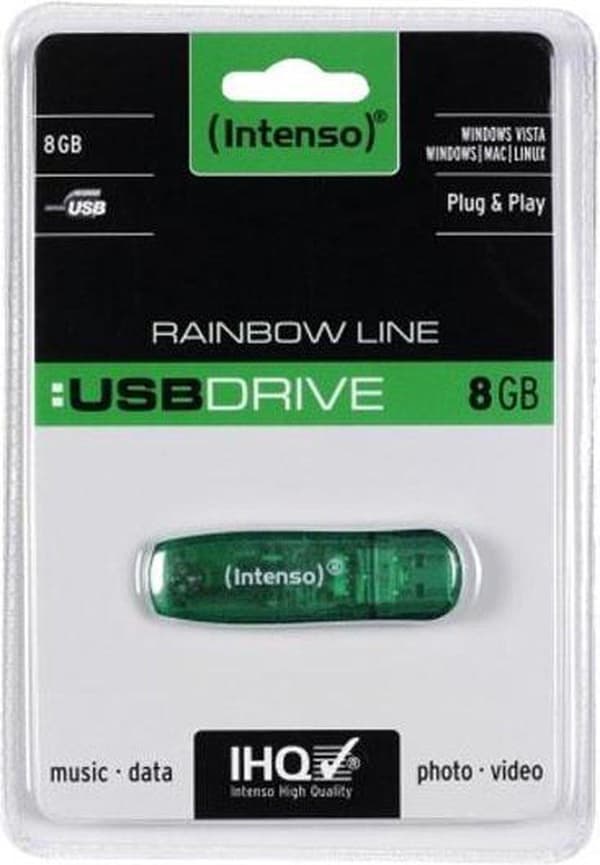 Intenso Rainbow Line - USB-tikku - 4 Gt