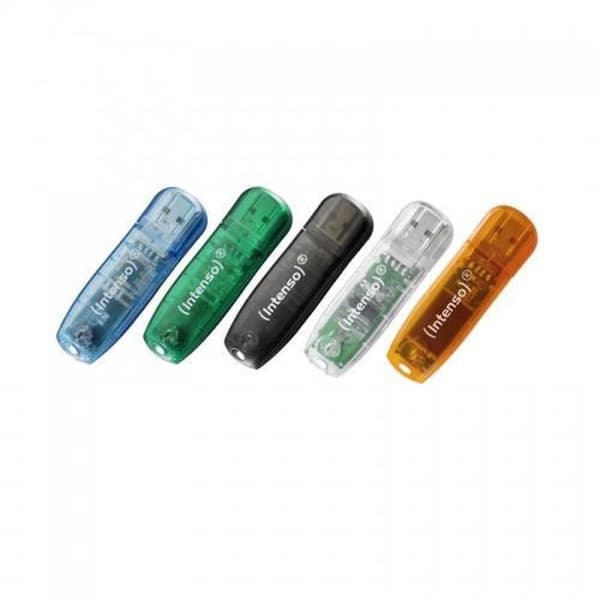 Intenso Rainbow Line - USB-tikku - 4 Gt