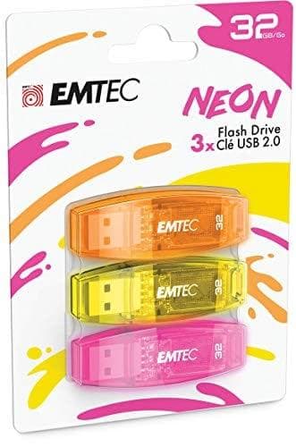 Emtec USB Stick - C410 NEON 2.0 - 32GB - P3 (ECMMD32GC410P3NEO)