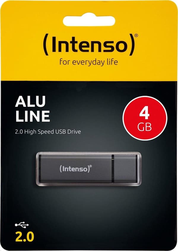 Intenso Alu Line - USB-minne - 4 GB