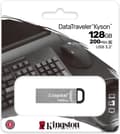 Miniatyrbillede 2 af 3: Kingston Technology DataTraveler Kyson USB-flashdrev 128 GB USB Type-A 3.2 Gen 1 (3.1 Gen 1) Sølv