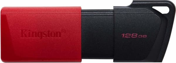 Kingston Technology DataTraveler Exodia M USB-flashdrev 128 GB USB Type-A 3.2 Gen 1 (3.1 Gen 1) Sort, Rød Sort, Rød