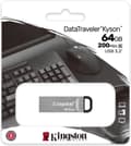 Miniatyrbild 2 av 3: Kingston Technology DataTraveler Kyson USB-minne 64 GB USB Type-A 3.2 Gen 1 (3.1 Gen 1) Silver