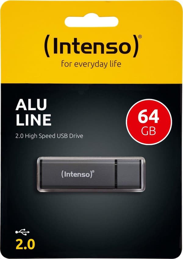 Intenso Alu Line - USB stick - 64 GB