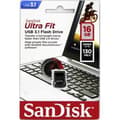 Pikkukuva 6 / 8: Sandisk Ultra Fit | 16 Gt | USB Type-A 3.1 -USB-tikku