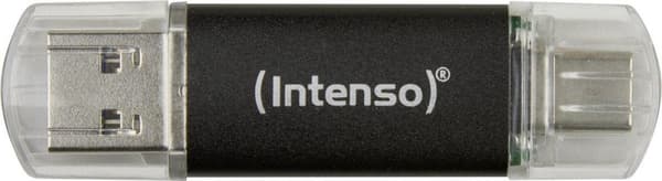 Intenso Twist Line USB-minne 32 GB USB-A, USB-C®, USB 3.2 Gen 1 antracit 3539480 Antracit