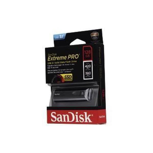 SanDisk Cruzer Extreme Pro | 128GB | USB 3.1A - USB-minne