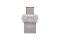 Miniatyrbillede 9 af 10: Kingston Technology DataTraveler microDuo 3C 128 GB USB-flashdrev USB Type-A / USB Type-C 3.2 Gen 1 (3.1 Gen 1) Sølv