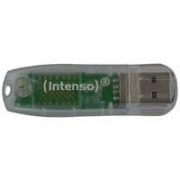 Intenso Rainbow Line - USB-flashdrev - 32GB - USB2.0 - gennemsigtig (3502480) Transparent