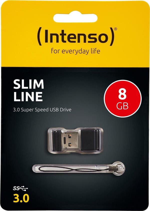 Intenso Slim Line - USB-minne - 8 GB