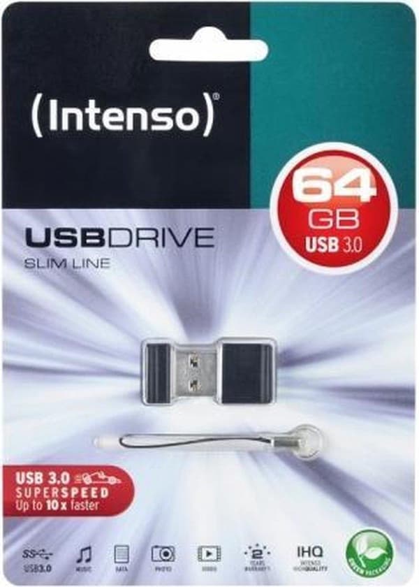 Intenso USB sticks Slim Line 64GB USB 3.0