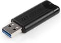 Miniatyrbild 2 av 9: Verbatim PinStripe 3.0 - USB Stick 3.0 64 GB – - Svart