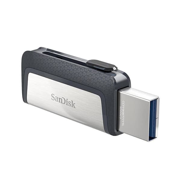 SanDisk Dual Drive - USB-minne - 64 GB - USB-A och USB-C