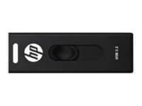 HP x911w, 256 GB, USB A-tyyppi, 3.2 Gen 1 (3.1 Gen 1), 410 MB/s, Liuku, Musta