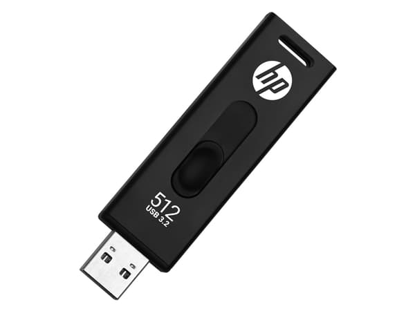 HP x911w - USB flash-enhet - 512 GB - USB 3.2 Gen 1 - svart