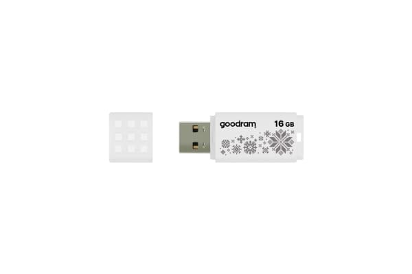 Goodram Pendrive UME2 64GB USB 2.0 Winter, 64 GB, USB Type-A, 2.0, 20 MB/s, Med lokk, Flerfarget