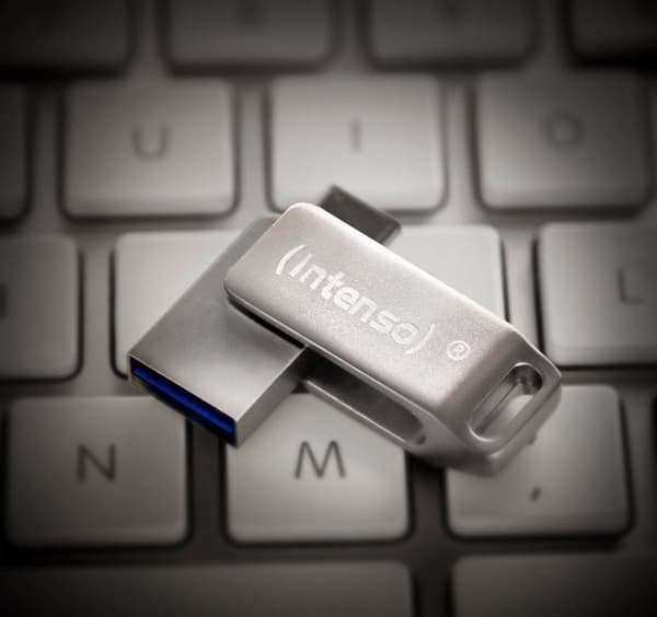 Intenso cMobile Line USB-tikku älypuhelin/tabletti Silver 64 Gt USB 3.2 Gen 1 (USB 3.0)