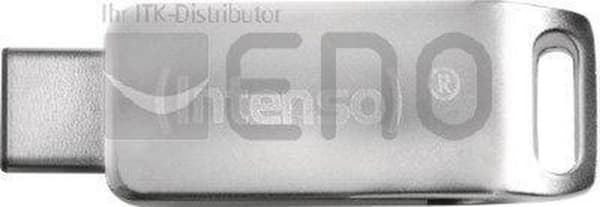 Intenso cMobile Line USB-tikku älypuhelin/tabletti Silver 64 Gt USB 3.2 Gen 1 (USB 3.0)