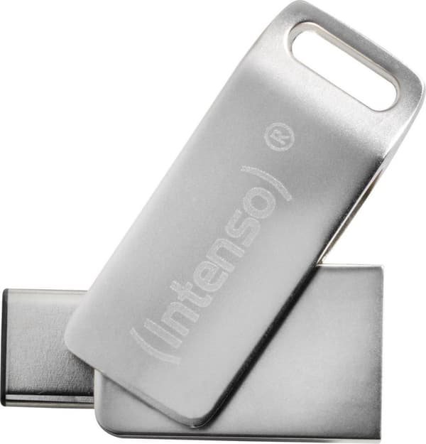 Intenso cMobile Line USB-tikku älypuhelin/tabletti Silver 64 Gt USB 3.2 Gen 1 (USB 3.0) Hopea