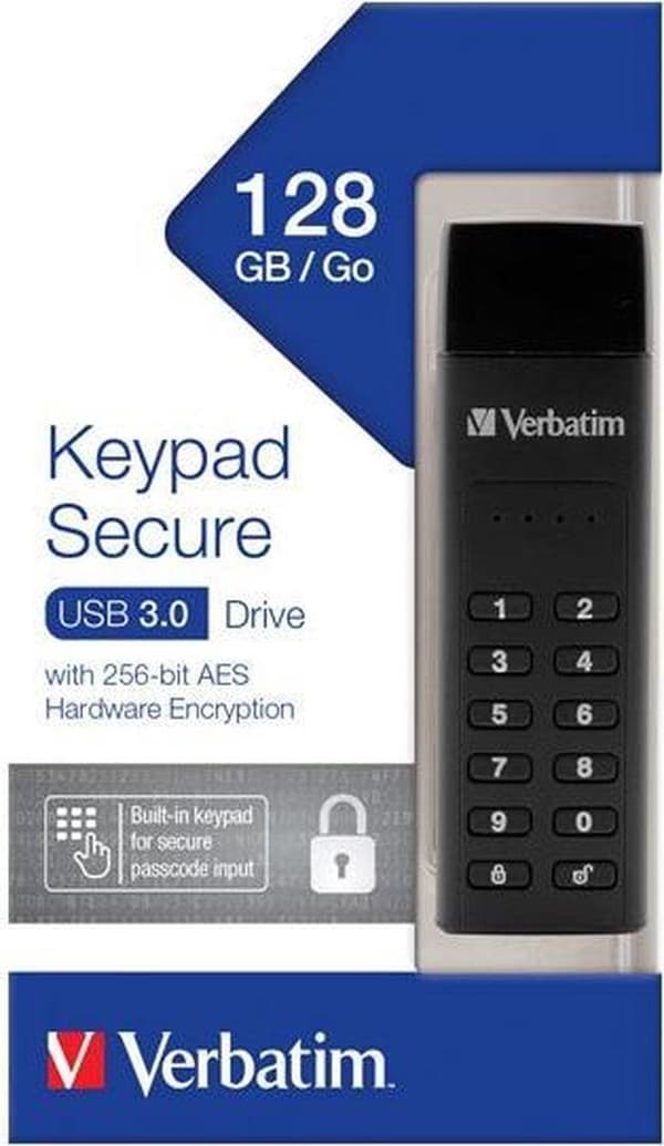 Verbatim 49429 USB-minne 128 GB USB Typ-A 3.2 Gen 1 (3.1 Gen 1) Svart