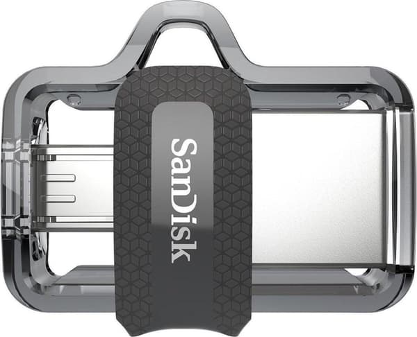 SanDisk Ultra® Dual Drive m3.0 USB-minne smartphone/surfplatta 256 GB Micro USB (OTG), USB 3.2 Gen 1 (USB 3.0)