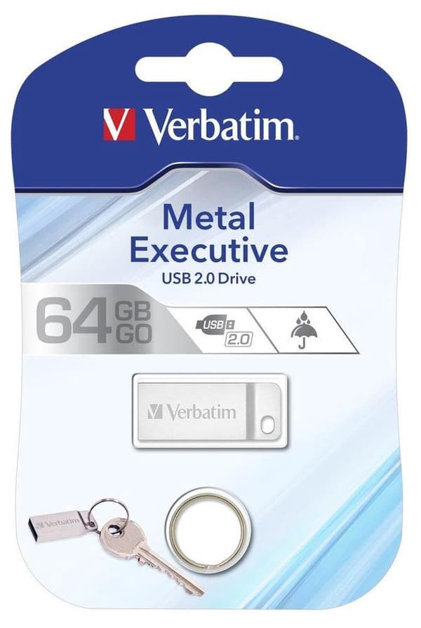 Verbatim Metal Executive - USB-minne - 64 GB
