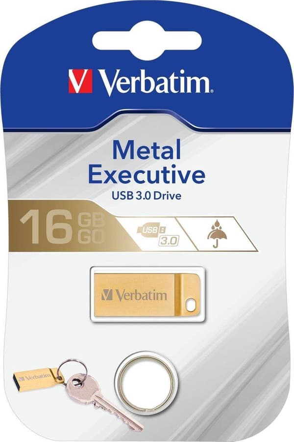 Verbatim Metal Executive - USB-minne - 16 GB