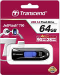 Miniatyrbild 4 av 7: Transcend JetFlash 790 - USB-minne - 64 GB