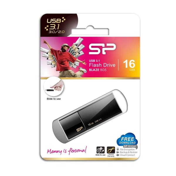 Silicon Power Blaze B05 - USB stick - 64 GB
