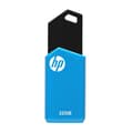 Miniatyrbild 1 av 4: HP v150w USB-minne 32 GB USB Type-A 2.0 Svart - Blå (HPFD150W-32)