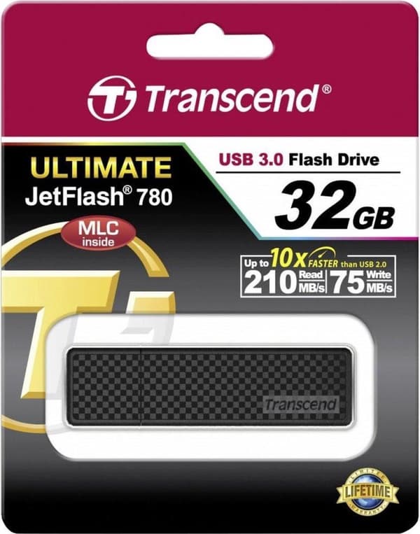 Transcend 8GB USB3.0 JetFlash 780 - USB-minne - 32 GB