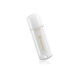 Transcend JetFlash 730 - USB-flashdrev - 32GB - USB3.0 - hvid (TS32GJF730) Hvid