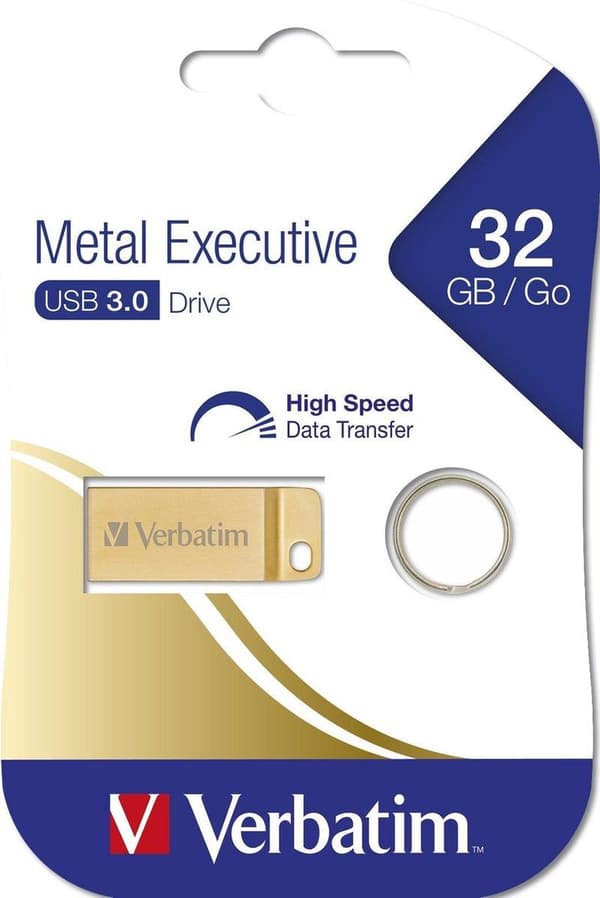 Verbatim Metal Executive - USB stick - 32 GB