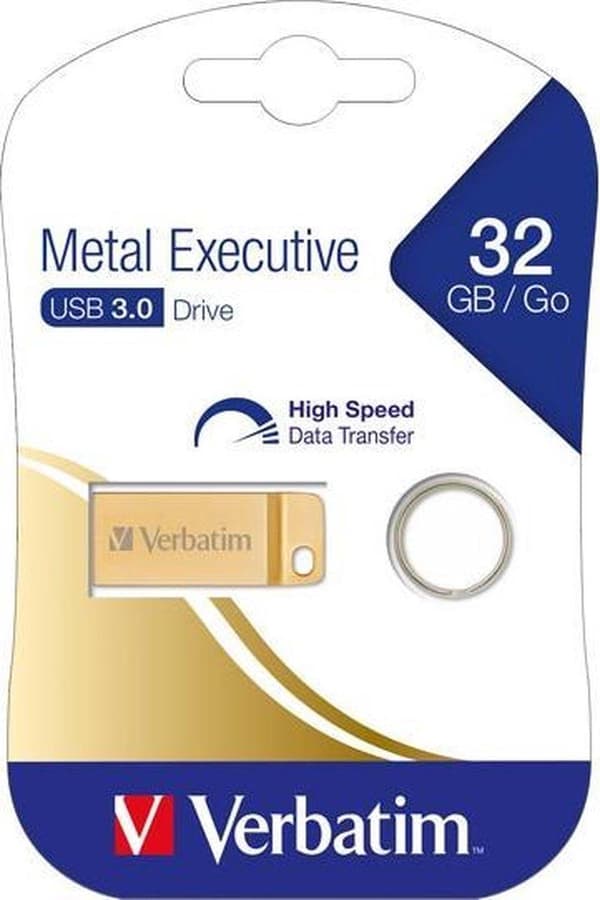 Verbatim Metal Executive - USB stick - 32 GB