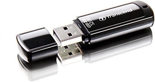 Transcend TS32GJF350 JetFlash 350 32GB USB-minne (endast 8,5g) svart