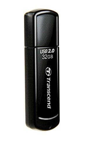 Transcend TS32GJF350 JetFlash 350 32GB USB-minne (endast 8,5g) svart