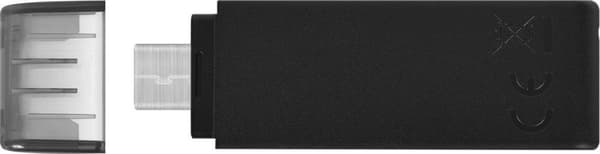 Kingston Technology DataTraveler 70 USB-minne 64 GB USB Type-C 3.2 Gen 1 (3.1 Gen 1) Svart