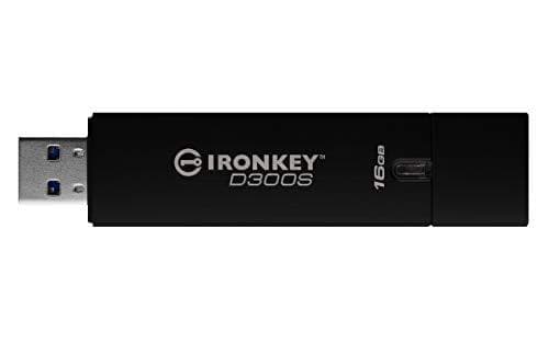 Kingston IronKey D300S salattu USB, 16 Gt