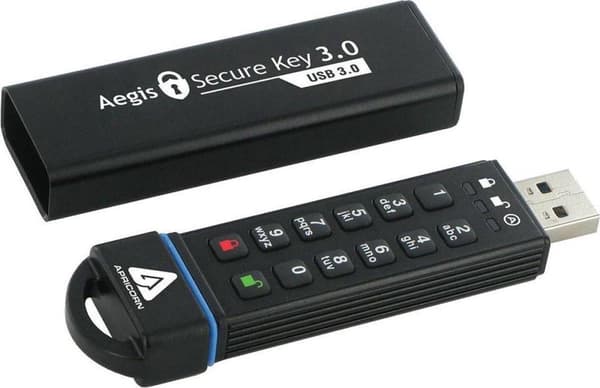 Apricorn Secure Key - USB-minne - 16 GB