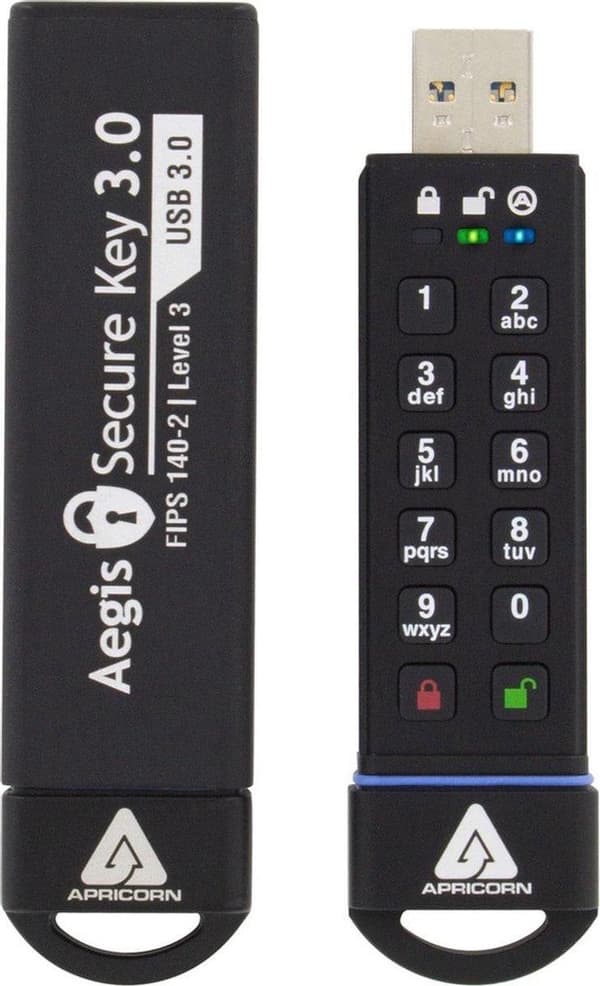 Apricorn Secure Key - USB-minne - 16 GB