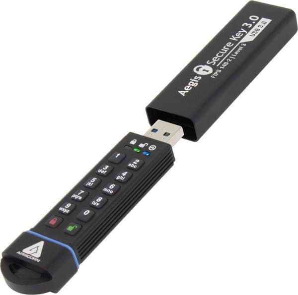 Apricorn Secure Key - USB-minne - 16 GB